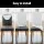 Artiss Dining Chair Covers 4 Pack, White Spandex Stretch Slipcovers, Removable, Washable, Fits 38-45cm, Banquet/Wedding