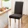 Artiss Dining Chair Covers Set of 6, Spandex Stretch Slipcovers, Removable, Dark Grey, Fits 38-45cm, Washable