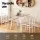 Artiss 5-Piece Foldable Dining Set – Natural White, Space-Saving Scandi Design, MDF & Powder-Coated Metal, 120cm Table