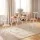 Artiss 3-Piece Oval Dining Table Set 2-Seater with Wine Rack Natural White