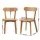Artiss 4-Seater Dining Table and Chairs Set 100cm Natural Timber with Storage and Rubber Wood Chairs Pine