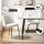 Artiss 5-Piece Dining Set 150cm Marble Effect Table with 4 White Sherpa Chairs Thick 25mm Top Metal Legs