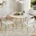 Artiss Demi 5-Piece Dining Table and Chairs Set, White Round MDF Tabletop, Pine Wood Legs, Seats 4, Nordic Style