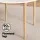 Artiss Demi 5-Piece Dining Table and Chairs Set, White and Grey, MDF Round Table, Pine Wood Legs, Seats 4, Modern