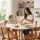 Artiss 108cm Round Dining Table and 4 Chairs Set for Small Spaces White Timber Dining Furniture