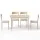 Artiss 5-Piece Scandi Dining Set, Compact 110cm Table & Chairs, Natural Beige, MDF & Metal, Nordic Style, Space-Saving