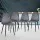 Artiss Set of 4 Velvet Dining Chairs, Grey – Modern Design, 150kg Capacity, Iron Legs, Anti-Slip, Easy Assembly