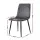 Artiss Dining Chairs Set of 4 Velvet Upholstered Grey, Iron Legs, Wide Seat, 150kg Capacity, Modern Design, 45x42x86cm