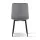 Artiss Dining Chairs Set of 4 Velvet Upholstered Grey, Iron Legs, Wide Seat, 150kg Capacity, Modern Design, 45x42x86cm