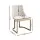 Artiss Balen Dining Chairs Set of 2 - Beige Linen Fabric, Sturdy Plywood Frame, Metal Legs, 150KG Capacity, 47x53x86cm