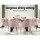 Artiss Velvet Dining Chairs Set of 2 - Plush Pink Armchair with Steel Legs, Luxurious Comfort & Style for Any Room