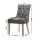 Artiss Cayes Dining Chairs Set of 2 - French Provincial Grey Linen, Tufted Button Design, 13cm Cushion, Rubber Wood Legs