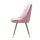 Artiss Set of 2 Pink Velvet Dining Chairs, Channel Tufted, Gold Legs, 44x41x80cm, Elegant Design, High Comfort