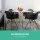 Artiss Round White Dining Table - 100CM, 4 Seater, Solid Beech Wood Legs, Reinforced MDF Top, Scratch-Proof Finish