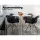 Artiss Round White Dining Table - 4 Seater, 90CM Replica, 20mm MDF Top, Beech Wood Legs, Matte Finish, Anti-Slip Design