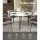 Artiss Dining Table, Round Marble Effect, 110cm, White, Modern Design, Sturdy Metal Legs, Easy Assembly