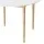 Artiss Demi 108CM Round White Dining Table - Nordic Elegance, Seats 4-6, Durable Pine Legs, Easy Assembly