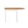 Artiss 1.1M Extendable Dining Table, Sturdy Wood & Particle Board, Seats 2-3, Pine/White, Space-Saving Design