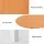 Artiss 1.1M Extendable Dining Table, Sturdy Wood & Particle Board, Seats 2-3, Pine/White, Space-Saving Design