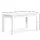 Artiss Dining Table Rectangular 120cm White 4 Seater Modern Wooden Table Sturdy Particle Board Melamine Finish