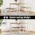 Artiss 3PCS Dining Table & Benches Set - Particle Board & Metal, 110x70cm, Natural/White, High Weight Capacity