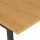 Artiss Eli 6-Seater Dining Table - 150CM Rectangular Wood Grain Top, Industrial Steel Legs, Scratch-Resistant Finish