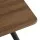 Artiss Caleb 4-Seater Dining Table - 120CM Rectangular Wood Grain Top, Industrial-Style Steel Legs, Easy Assembly