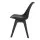 Artiss Black Dining Chairs Set of 4 - PU Leather Seat, PP Legs, Eiffel Replica Design, 82x48x43cm, Easy Assembly