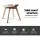 Artiss Set of 2 Retro Eiffel DSW Dining Chairs - Fabric Upholstery, Beech Wood Legs, 46x42x75cm - Home & Café Use