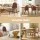 Artiss 2x Retro Dining Chairs Brown - PU Leather, Ergonomic Design, Metal Legs, 40x45x86cm, Perfect for Kitchen & Cafe