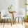 Artiss Set of 2 Boucle Sherpa Dining Chairs, White, Modern Curved Back, Metal Legs, 47x46x81cm, 150kg Capacity