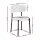 Artiss Set of 2 Sherpa Bouclé Dining Chairs, White – Premium Upholstery, Plush Comfort, Metal Legs, 52x47x80cm