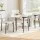 Artiss Set of 4 Sherpa Bouclé Dining Chairs - White, Curvy Backrest, High-Resilience Foam, Metal Legs, 52x47x80cm