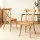 Artiss 2x Rattan Dining Chairs - Rubber Wood Frame, Ergonomic Design, 120kg Capacity, Indoor-Outdoor Use, Natural Finish