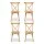 Artiss 4x Dining Chairs - Natural Rattan Seat, Rubber Wood Frame, Ergonomic Design, 120kg Capacity, Easy Assembly