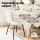 Artiss 2x Beige Velvet Tufted Dining Chairs - Ergonomic Design, Metal Legs, 51x44x80cm for Kitchen, Lounge, Cafe