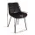 Artiss Set of 4 Black Velvet Dining Chairs – Grid Tufted, Ergonomic Design with Metal Legs, 51x44x80cm, Easy Assembly