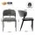 Artiss Dining Chairs Set of 2 Grey Linen Fabric Soft Upholstered Plywood Metal Frame