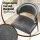 Artiss Dining Chairs Set of 2 Grey Linen Fabric Soft Upholstered Plywood Metal Frame