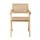 Artiss Dining Chair: Rubber Wood Frame, Rattan Seat, 50x59.5x81cm, Boho Style, Ergonomic Design, Easy Assembly
