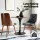 Artiss Set of 4 Black Dining Chairs PU Leather, Diamond Tufted, Foam Padded, Wooden Legs, 150kg Capacity