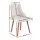 Artiss Set of 4 White Dining Chairs, PU Leather, Diamond Tufted, Padded Seat, Beech Wood Legs, 150kg Capacity