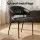 Artiss Yolanda Dining Chairs Set of 6 PU Leather Padded Metal Beige and Black