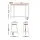 Artiss Solid Wood Bar Table & Stool Set - Pine & White, 3-Piece Dining Desk with Smooth Finish & Anti-Slip Protectors