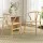 Artiss Wishbone Dining Chairs Set of 2 - Wooden Frame, Rattan Seat, Ergonomic Design, 120kg Capacity, 1-Year Warranty