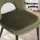 Artiss Loren Dining Chairs Set of 6 Green Velvet Padded Seat with Metal Legs 150kg Capacity 48 x 48 x 81cm