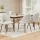 Artiss Dining Chairs Set of 4 Sherpa Boucle White, Modern Upholstered Winged Back, Steel Legs, 150kg Capacity