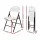 Gardeon 4 Pack Folding Outdoor Dining Chairs 120kg Polypropylene White Patio Garden Furniture