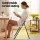 Gardeon 4 Pack Folding Outdoor Dining Chairs 120kg Polypropylene White Patio Garden Furniture