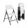 Gardeon 4 Pack Folding Outdoor Dining Chairs 120kg Polypropylene White Patio Garden Furniture